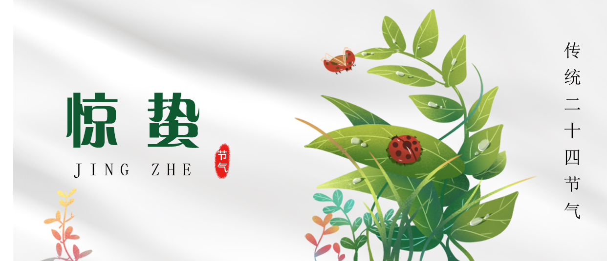 驚蟄 ▎雷鳴春醒，萬物生長